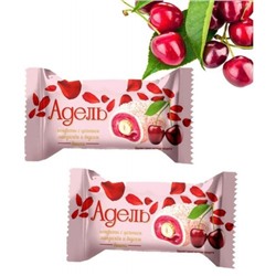 Конфеты Адель с цельным миндалем и вкусом Вишни 3кг/Акконд Товар продается упаковкой.