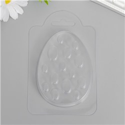 Пластиковая форма "Яйцо с узором №3" 9,5х7 см