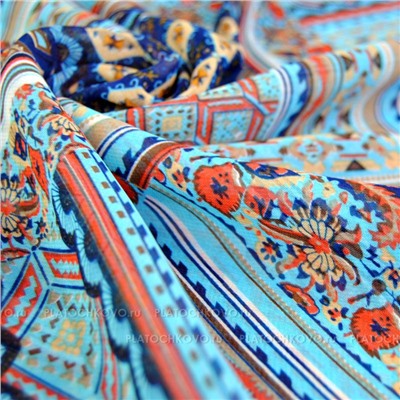 Тонкий шарф "Изысканный орнамент"