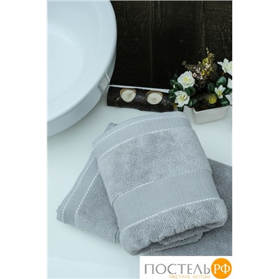 Полотенце Arya Микро Коттон 70X140 Gloss Светло-серый