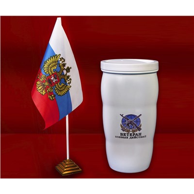 Чашка-термос как у Путина «Ветеран боевых действий», – бестселлер, за которым гоняются во всем мире №124