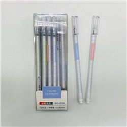 Шариковые ручки 0,35 мм 12 шт в уп (арт. BO-6136)