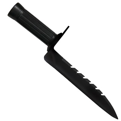 Тактическая саперная лопатка-нож, - Компактная саперная лопатка-нож для окапывания на различных типах грунта в т.ч. промерзлого, каменистого или в лесной полосе. Отличается минимальными габаритами и позволяет постоянно носить ее с собой в боевых условиях №330
