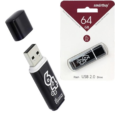 Флэш-накопитель USB 64 GB черный