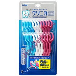 Y-образная зубная нить Clinica, LION  18 шт