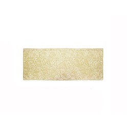 Дорожка для стола ТАНЕЦ ХРИЗАНТЕМ, золотая, 35х90 см, Koopman International