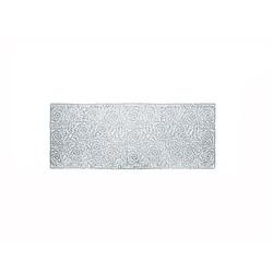 Дорожка для стола ТАНЕЦ ХРИЗАНТЕМ, серебряная, 35х90 см, Koopman International