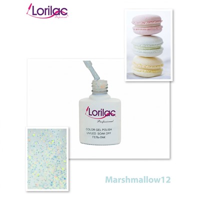 Гель лак Lorilac серия Marshmallow 10 ml #12