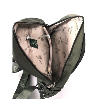 Рюкзак жен текстиль JLS-C 5330,  2отд,  5внеш+3внут карм,  зеленый 262162
