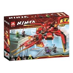 Конструктор аналог Lego Ninjago  " Истребитель Кая " , 537 дет.