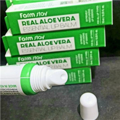 Бальзам FarmStay Real Aloe Vera Essential Lip Balm 10ml (125)