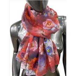 Легкий палантин-шарф , цвет мультицвет