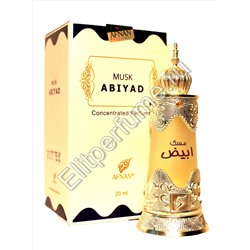 Musk Abiyad  Муск Абияд 20 мл арабские мужские масляные духи от Афнан Парфюм Afnan Perfumes