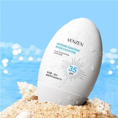 Набор кремов для защиты от солнца Venzen Whitening Sunscreen Kit, 30 гр. + 40 гр.
