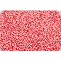 Посыпка кондитерская шарики розовые 1-2 мм 100 г