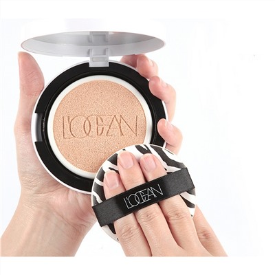 L’ocean Тональный кушон для лица / Perfection Cushion Pact SPF50 PA+++ #13, Vanila, 25 г