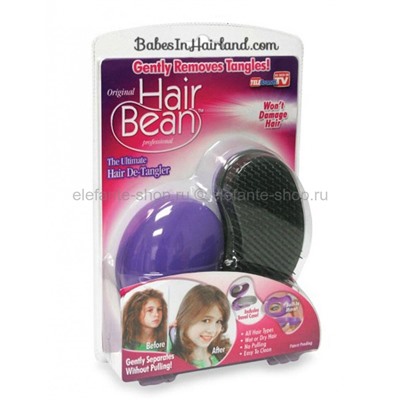Расческа для запутанных волос Hair Bean с футляром TV-307
