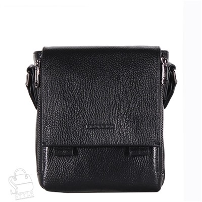 Сумка мужская кожаная 3357-2H black Heanbag