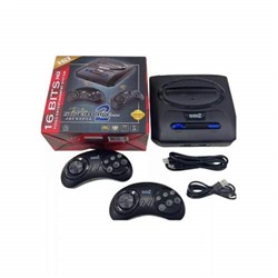 Игровая консоль VIDEO ENTERTAINMENT SYSTEM SUPER DRIVE Mini 16BITS, с 2 джойстиками оптом