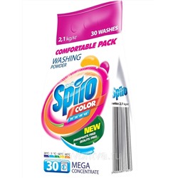 Порошок стиральный Spiro Color для цветного белья Clovin ЭКО 2,1 кг (30 стирок)