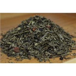 Лесная Земляника чай зеленый ароматизированный, 200 гр