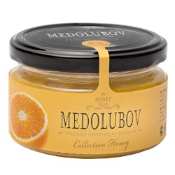 Крем-мёд Медолюбов с апельсином