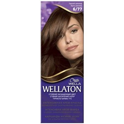 Краска для волос Wellaton (Вэллатон) 6/77 Горький шоколад