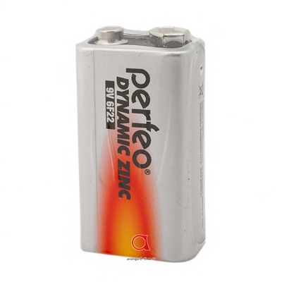 PERFEO 6F22/1SH Dynamic Zinc (цена за 1 батарейку)