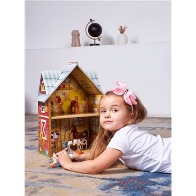 Кукольный домик быстрой сборки DREAM HOUSE "Ферма"