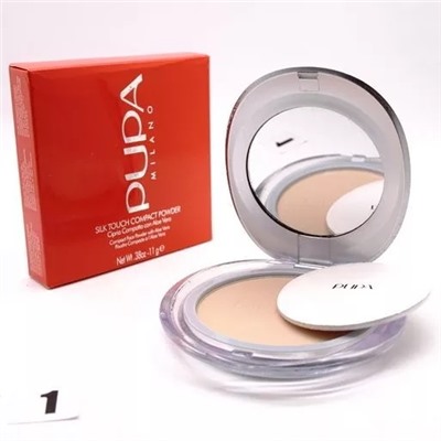 ПУДРА КОМПАКТНАЯ PUPA SILK TOUCH 11g - №1