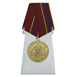 Медаль Росгвардии "За отличие в службе" 3 степени на подставке, – в коллекцию фалеристу №1745