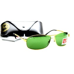Солнцезащитные очки  - 3343 gold green