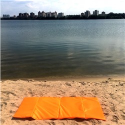 Пляжная сумка-лежак Морской бриз одноместный оранжевый