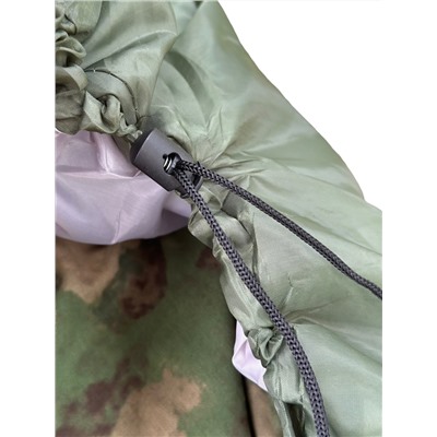 Армейский спальный мешок  2,4 кг, - Теплый армейский спальник, выдерживает любые заморозки в регионе боевых действий, не пропускает влагу, устойчив к разрывам №399