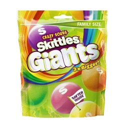 Драже Skittles Giants Sour 141 гр