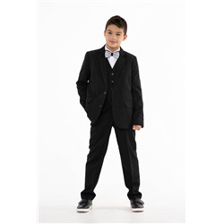 Черный школьный пиджак для мальчика, модель 0509/1