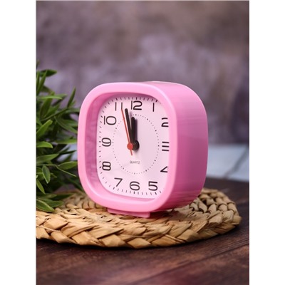 Часы-будильник «TimeTrek», pink (11х10,5 см)
