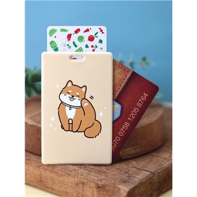 Держатель для карт Аниме «Shiba inu» (6,5 х 10,4 см)