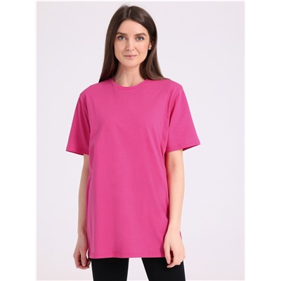 футболка 1ЖДФК4022001; ярко-розовый12