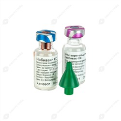 Вакцина НОБИВАК KC + растворитель + адаптер, (1 доза).