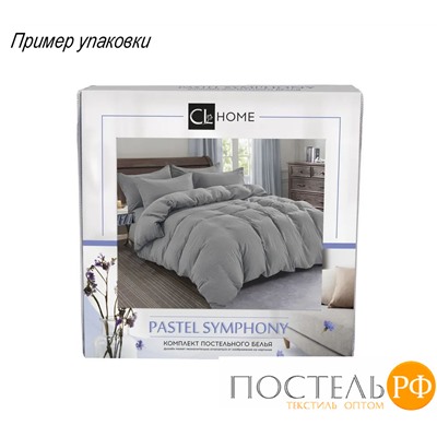 КПБ CL HOME микросатин "Pastel Symphony" двуспальный 180*210*1 230*240*1(±5) 70*70*2 в ПВХ 20/047-PT