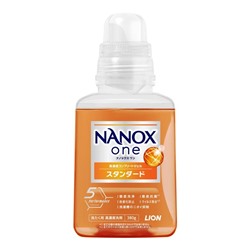 Жидкое средство для стирки (усиленное отстирывающее действие + сохранение цвета, суперконцентрат) Top Nanox One Standart, LION, 380 г