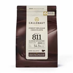 Темный шоколад (54,5% какао),  2,5 кг (Callebaut)