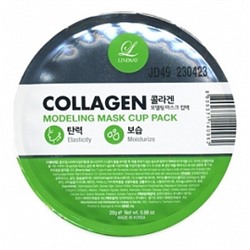 Lindsay Альгинатная маска с коллагеном Collagen Modeling Mask Cup Pack, 28г