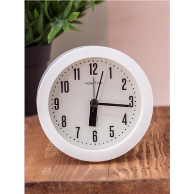 Часы-будильник "Honey time", white (10х10 см)