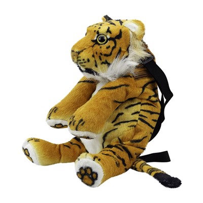 Игрушка-рюкзак рыжий тигр 40x15x20
