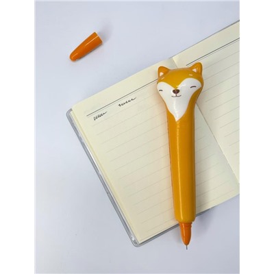 Ручка-сквиш "Smart fox", orange