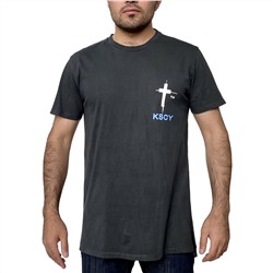 Необычная мужская футболка KSCY – стиль культовых групп Melvins, Nickelback, Nirvana №279