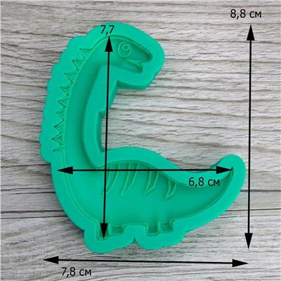 Силиконовый молд динозаврик Диплодок