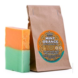 Марокканское натуральное мыло Mint Orange серии «Hammam organic oils»